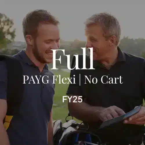 Full PAYG Flexi No Cart Membership FY25